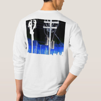 Linjearbetare långärmadskjorta t-shirt