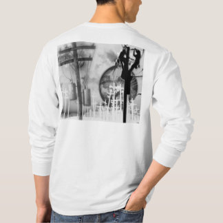 Linjearbetare långärmadskjorta tee shirt