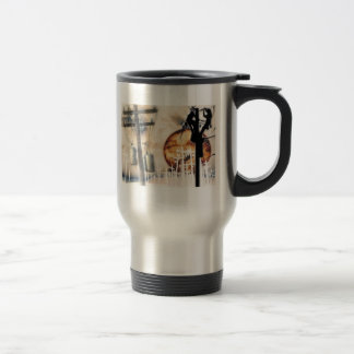 Linjearbetaren reser kaffemuggen resemugg