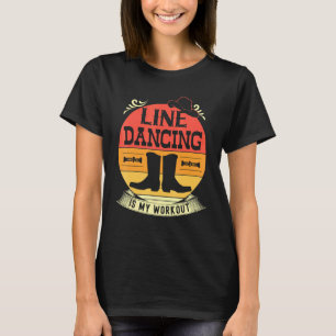 Linjeavbildning är min Workout Cardio 1 T Shirt