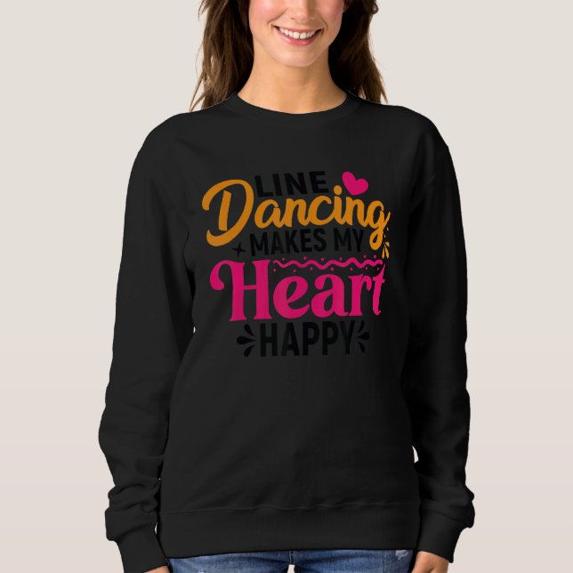 Linjedansande Note Pun Text 6 T Shirt (Framsida)