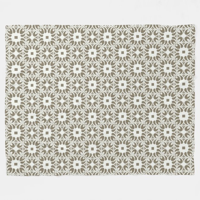 Linjegaller Fleecefilt (Framsidan (Horisontell))