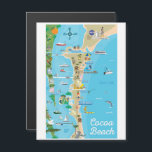 Linjegåvor från kusten i karta vid Cocoa Beach Cit<br><div class="desc">Upptäck kakaobasen, som är fastgjord längs Floridas bedövande kusten. Med sina pristina sandstränder och kristallklar vatten erbjuder kakaobönten perfekten för dina personliger. Låt din kreativitet växa när du anpassar objekt som inspirerats av sol, surfa och en nedlagd livsstil för den här charmerande omgivningen. Vare sig det är t-shirts, mugg eller...</div>