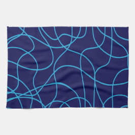 Linjekonst i kontrastmodeller kökshandduk