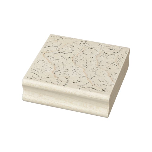 Linjekonst, Kangaroo, Ghost Wood Art Frimärke Stämpel (Stämpel)