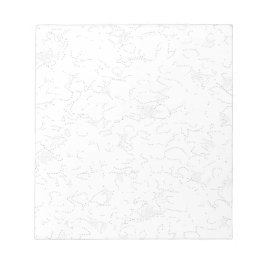 Linjekonst, Katfärvit, Fantasy Magnetic Anteckning Anteckningsblock