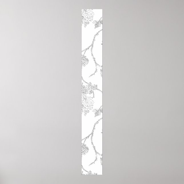 linjekonst, Snö-drivrutin, Vista White Pedestal Si Poster (Framsidan)