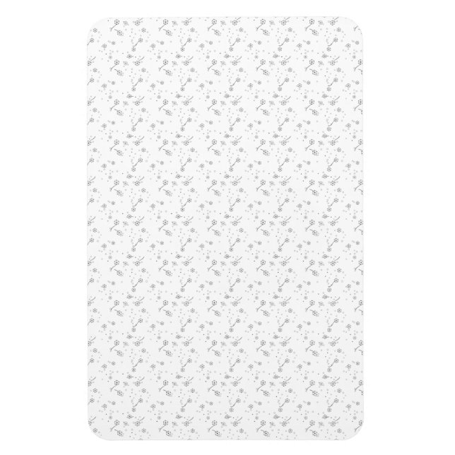 Linjekonst, stjärnordamm magnet (Vertikal)