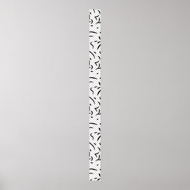 Linjekonst, Vista Vit, Alabaster Pedestal-tecken Poster (Framsidan)