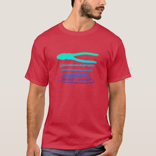 Linjemangens Lemars Pliers (LMS) T Shirt (Framsida)