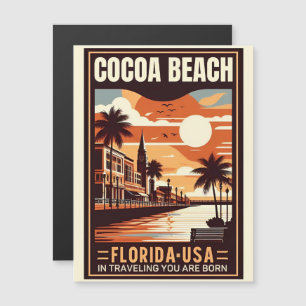 Linjepresentationer för Cocoa Beach City Florida k