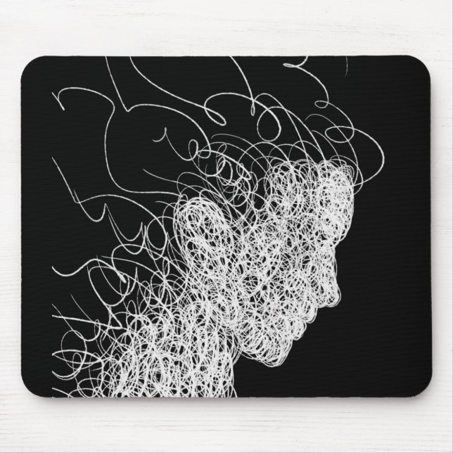 Linjer Artwork Musmatta (Framsidan)