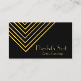 Linjer-design med minimal händelseriklerskårning visitkort