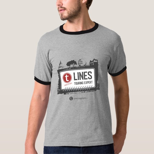 Linjer expert t shirt (Framsida)