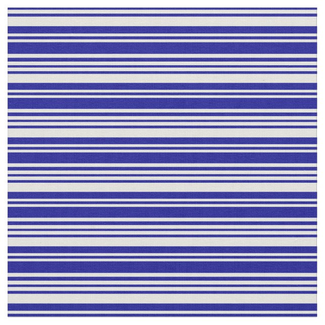 Linjer för ljuscyan och Mörk blått Färgad Tyg (Närbild)