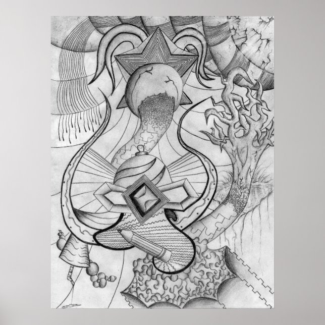 LINJER i RÖRELSE Poster (Framsidan)