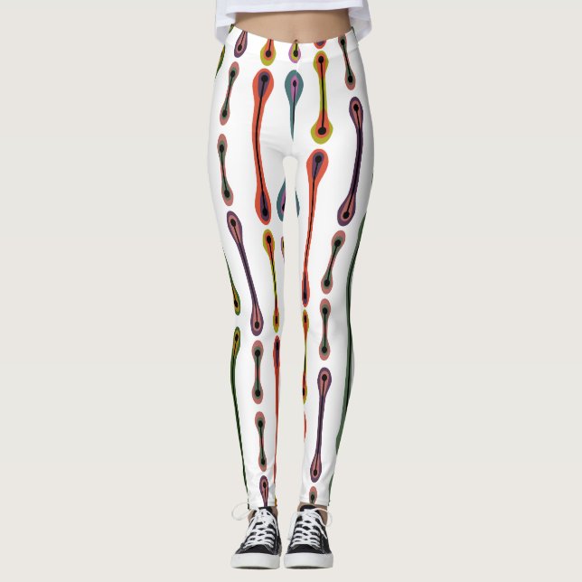 Linjer Leggings (Framsida)