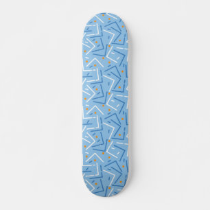LINJER MÖNSTER 7 MINI SKATEBOARD BRÄDA 18,5 CM