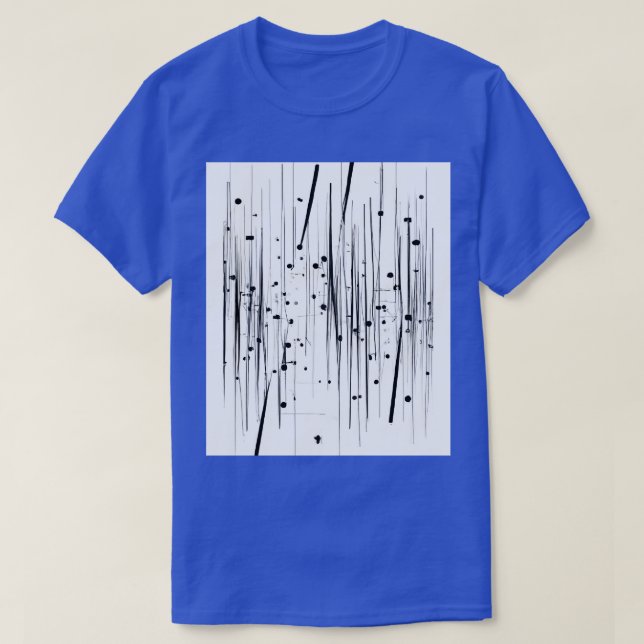 Linjer och punkter 1 t shirt (Design framsida)