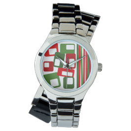 Linjer och rektanglar armbandsur