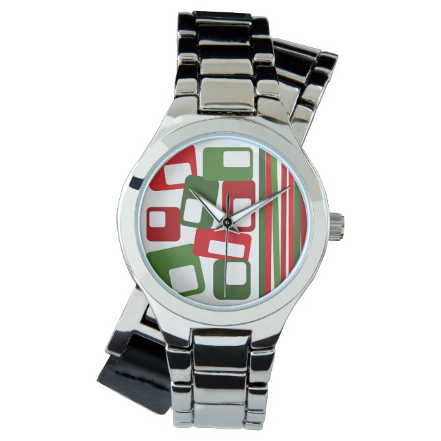 Linjer och rektanglar armbandsur (Framsida)