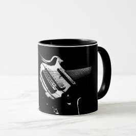 Linjer of Music - Guitar Mugg