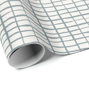 linjer rutiga enkla geometriska minimalistiska presentpapper