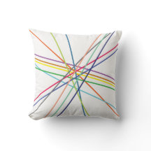 Linjer som korsar flera färgader