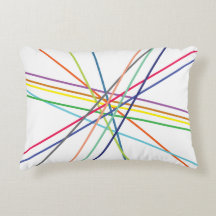 Linjer som korsar flera färgader