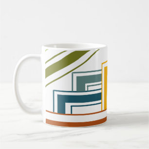linjer under 1970-talet kaffemugg