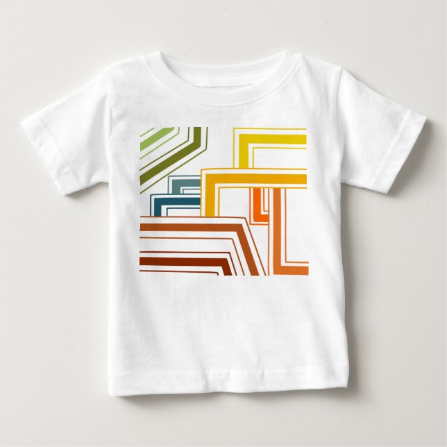 linjer under 1970-talet t shirt (Framsida)