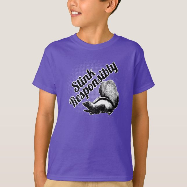 Linjera ansvarsfullt tee shirt (Framsida)