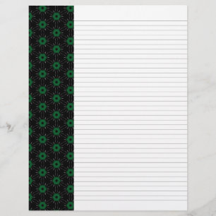 Linjerad Binder-Papper 8,5" x11" passar mycket Anp Reklamblad