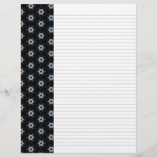 Linjerad Binder-Papper 8,5" x11" passar mycket Anp Reklamblad
