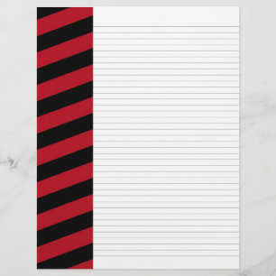 Linjerad Binder-Papper 8,5" x11" passar mycket Anp Reklamblad