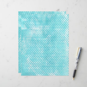 Linjerad Struktur: Se Teal Turcoise Scrapbook Papp