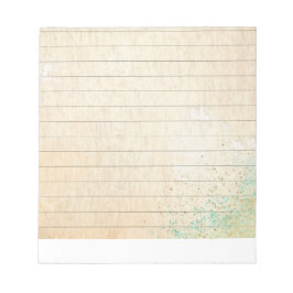 Linjerat skrivpapper anteckningsblock