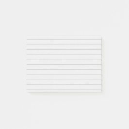 Linjergrå färg post-it block