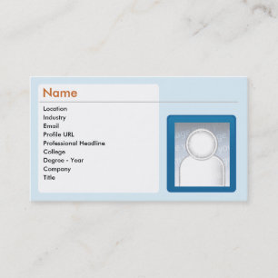 LinkedIn - affär Visitkort