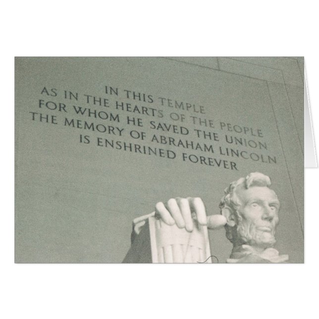 linkoln hälsningskort (Framsidan Horizontal)