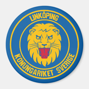 Linköping Round Emblem Magnet