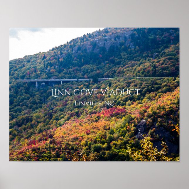 Linn Cove Viaduct Poster (Framsidan)