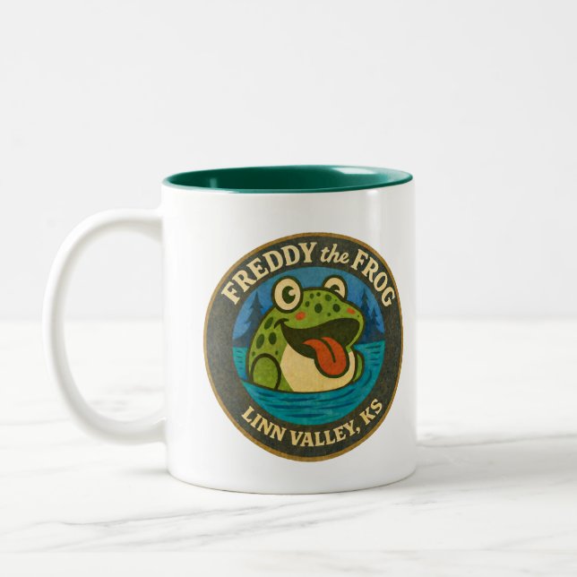 Linn Valley, KS Mug Två-Tonad Mugg (Vänster)