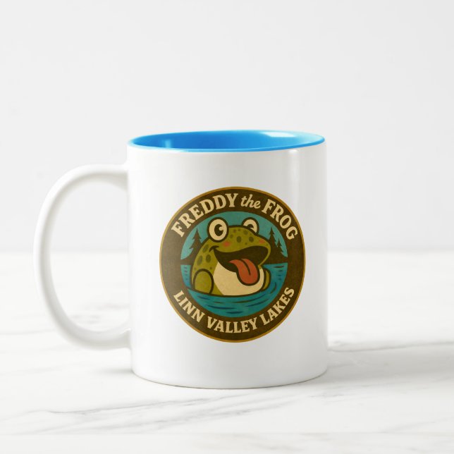 Linn Valley Lakes T-shirt Två-Tonad Mugg (Vänster)