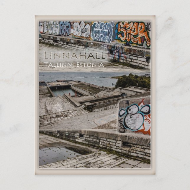 Linnahall i Tallinn, Estland CC0221 Vykort (Framsida)