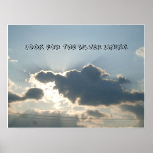 LINNEHÅLLSKORT I silver poster