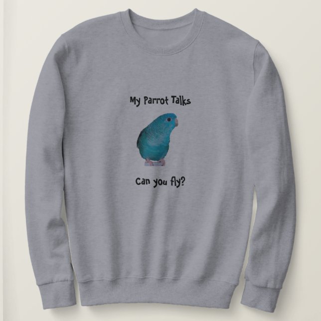 Linnie papegojasamtal, kan du flyga? t shirt (Design framsida)