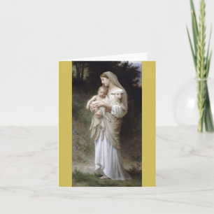 L'Innocence William 1893 - Adolphe Bouguereau Helgkort