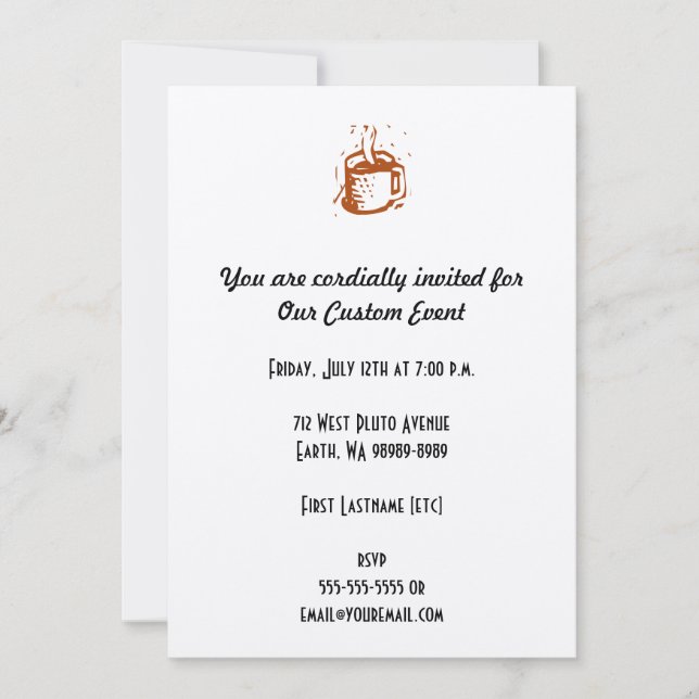 Lino Kopp Inbjudningar (Framsida)