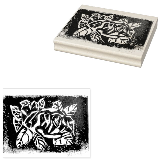 Linocut Ro Stämpel (Stämplad)